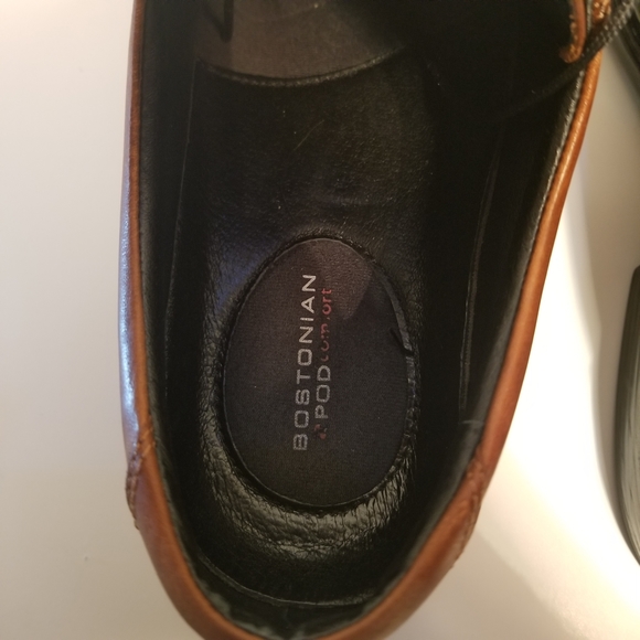 Bostonian- Mens Leather Formal Shoes - Size 11 - Picture 6 of 13